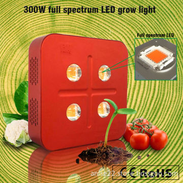 COB 300W LED grow light for hydroponics, with professional spectrum for medical plant